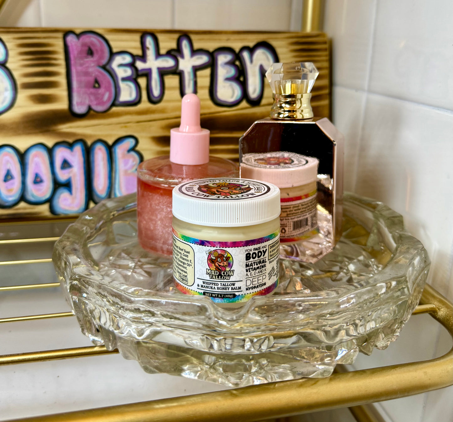 Whipped Tallow & Manuka Honey Balm