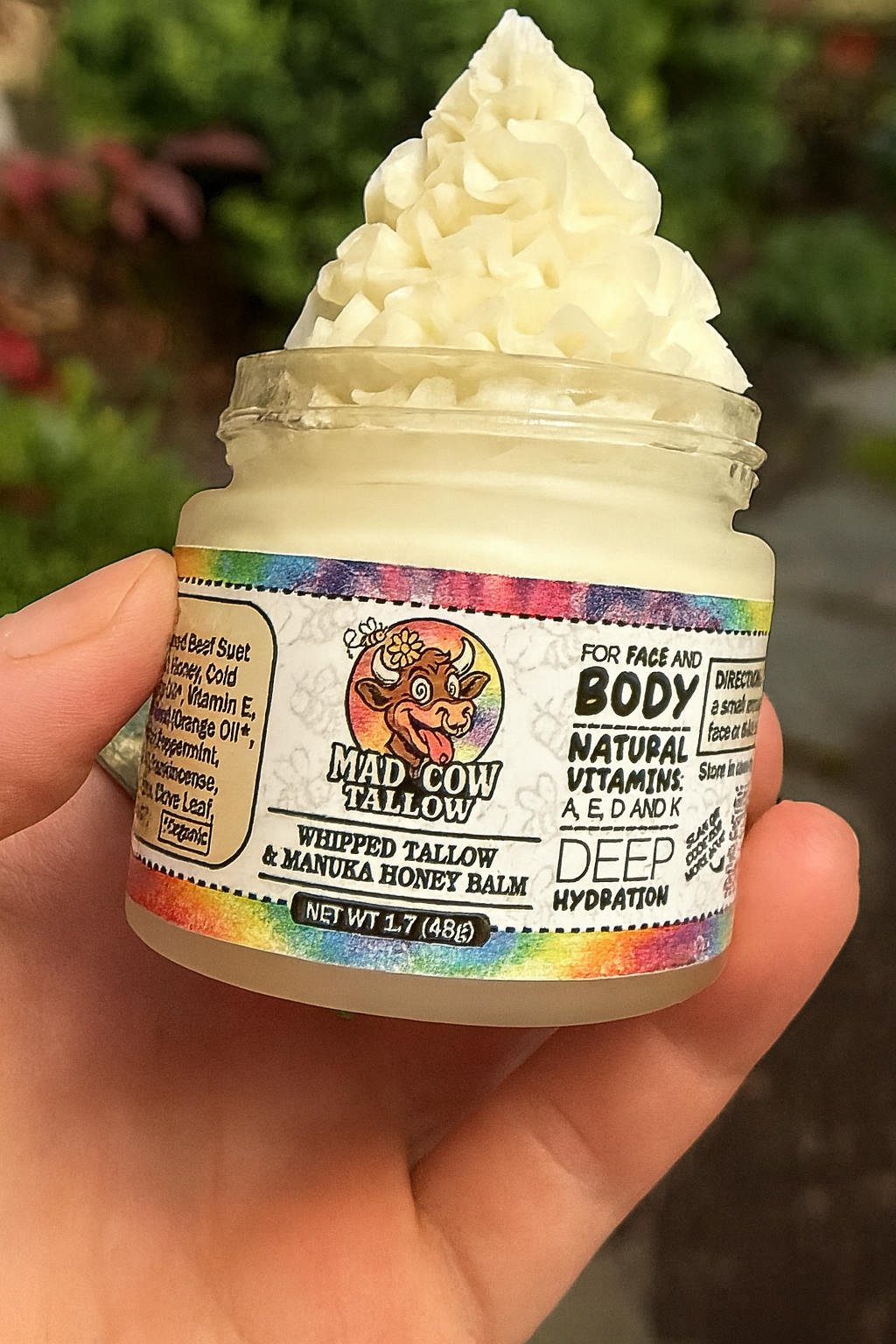 Whipped Tallow & Manuka Honey Balm